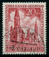 BERLIN 1953 Nr 108 Gestempelt Gepr. X6E10CA - Used Stamps