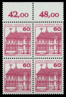 BERLIN DS BURGEN U. SCHLÖSSER Nr 611A Postfrisch VIERER X782EF6 - Unused Stamps