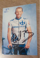Autographe Dirk Baldinger Nürnberger 2000 - Ciclismo