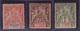 Senegambie & Niger 5 & 6 Groupe 10 & 15c  **  Sans Char - Unused Stamps