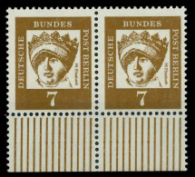 BERLIN DS BED. DEUT. Nr 200 Postfrisch WAAGR PAAR URA X8ED3FA - Unused Stamps