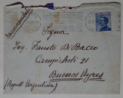 Gênes - Enveloppe Circulée Avec Cachet (1914) - Usados