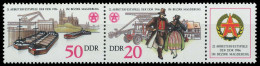 DDR ZUSAMMENDRUCK Nr WZd681 Postfrisch 3ER STR SB4E4EA - Zusammendrucke