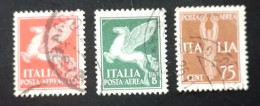 Sellos Poste Italiane Aéreos. - Used