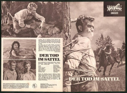 Filmprogramm PFP Nr. 101 /59, Der Tod Im Sattel, Rudolf Jelinek, Eduard Dubsky, Regie: Jindrich Polak  - Revistas