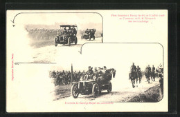 AK Nancy, S.M. Sisowath, Roi De Cambodge, L`arrivee Du Cortege Royale En Automobile, Fetes 6-7 Juillet 1906  - Otros & Sin Clasificación