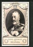 Pc Porträt König George V. Von England  - Familles Royales