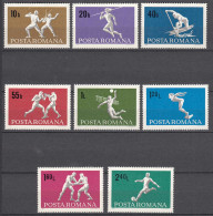RUMÄNIEN - ROMANIA - 1969 Sport Mi. 2747-54 Postfrisch  (22552 - Altri & Non Classificati