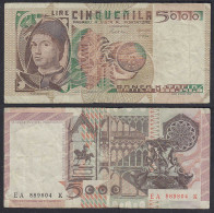 Italien - Italy 5000 Lire 1982 Pick 105b F (4) Präfix EA Surfix K  (29590 - Sonstige & Ohne Zuordnung