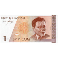 Billet, KYRGYZSTAN, 1 Som, 2000, 1999, KM:15, NEUF - Kirguistán