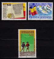 275 Jahre Liechtenstein 1994 Mi.1081-83 ** Unter Postpreis   (c066 - Sonstige & Ohne Zuordnung