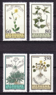 Liechtenstein Heilpflanzen 1995 Mi. 1116-19 ** Unter Postpreis   (c079 - Sonstige & Ohne Zuordnung