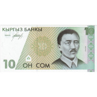 Kirghizstan, 10 Som, KM:9, NEUF - Kirgizïe