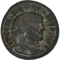 Dioclétien, Follis, 300-301, Thessalonique, Bronze, TTB, RIC:21a - La Tétrarchie (284 à 307)