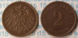 2 Pfennig Kaiserreich Empire 1913 F Jaeger 11  (m317 - 2 Pfennig