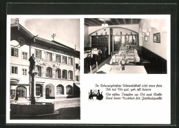 AK Bad Tölz, Weinhaus Gasthaus Schwaighofer, Marktstrasse 17  - Bad Tölz