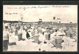 AK Göhren A. Rügen, Strandkörbe Am Herrenbad  - Ruegen