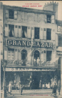 Pamiers (09 Ariège) Devanture Grand Bazar Maison Ibry - Phot. Labouche Circulée 1918 - Pamiers