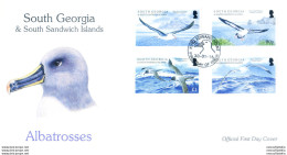 South Georgia. Fauna. Albatros 2015. FDC. - Islas Malvinas