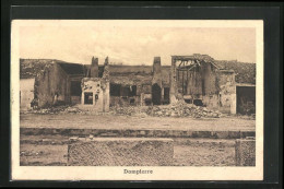 CPA Dompierre, Maisons En Ruines  - Autres & Non Classés