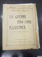 La Guerre 1914-1918 Illustrée Supplément - Non Classés