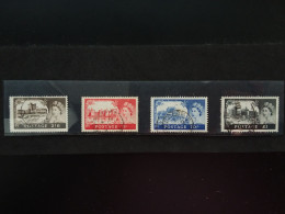 GRAN BRETAGNA - Castelli Ed Effigie - 1955 - Nn. 283A/286A - Timbrati + Spese Postali - Used Stamps