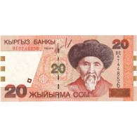 Kirghizstan, 20 Som, KM:19, NEUF - Kirghizistan