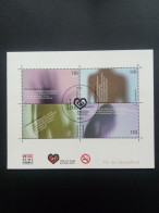 DEUTSCHLAND BLOCK 54 GESTEMPELT(USED) FÜR DIE GESUNDHEIT 2001 STEMPEL BONN - Otros & Sin Clasificación