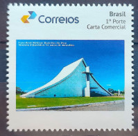 PB 15 Brazil Personalized Stamp Church Militar Peace Of Queen Religion Brasilia 2015 - Sellos Personalizados