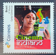 PB 12 Brazil Personalized Stamp Indian Cinema Ballerina Woman 2014 - Personalizzati