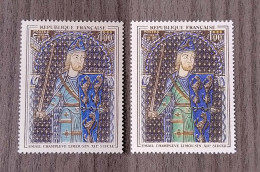 Superbe Variété N°1424a Maury De 1964 NEUF**Luxe Robe Bleue Au Lieu De Verte - Unused Stamps