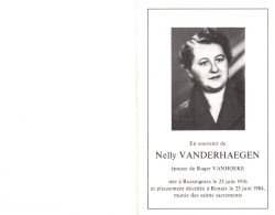 Nelly Vanderhaegen (1916-1984) - Devotieprenten