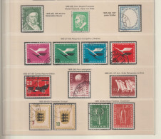 Deutschland Germany Allemagne 1955 - L'année Entière Oblitere - Used Stamps