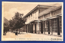 850 ARGENTINA CACHEUTA HOTEL TERMAS DE CACHEUTA RARE POSTCARD - Argentine