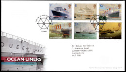 2004 Ocean Liners SOUTHAMPTON First Day Cover. - 2001-10 Ediciones Decimales