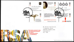 2004 Royal Society Of Arts First Day Cover. - 2001-10 Ediciones Decimales