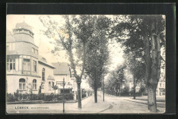 AK Lübeck, Adolfstrasse Ecke Israelsdorfer Allee  - Luebeck