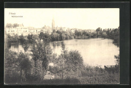 AK Lübeck, Mühlenteich, Teilansicht Der Stadt  - Luebeck