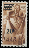 SAARLAND 1947 Nr 237ZII Postfrisch X783EF6 - Nuevos