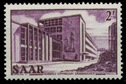 SAARLAND 1952 Nr 320 Postfrisch S3FD192 - Unused Stamps