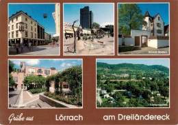 73947992 Loerrach Alter Markt Zundlbrunnen Schloss Stetten Glockenspiel Campingp - Loerrach