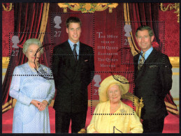 2000 Queen Mother Souvenir Sheet Fine Used. - Oblitérés