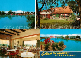 73726342 Stedebergen Gasthaus Zur Landwehr Gaststube Terrasse Campingplatz Am La - Other & Unclassified