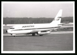 Fotografie Flugzeug Boeing 737, Passagierflugzeug Der Spantax  - Aviation