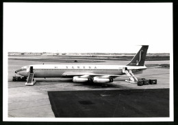Fotografie Flugzeug Boeing 707, Passagierflugzeug Der Sabena, Kennung OO-SJA  - Aviation