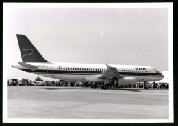 Fotografie Flugzeug Airbus A320, Passagierflugzeug Der SAA, Kennung ZS-SHA Bei Einer Luftfahrtschau  - Luftfahrt