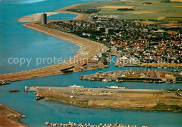 73726135 Buesum Nordseebad Fliegeraufnahme Hafenansicht Buesum Nordseebad - Büsum