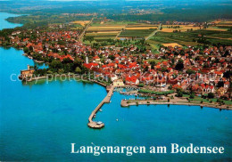 73708453 Langenargen Bodensee Ortsmitte Mit Hafen Und Landesteg Langenargen Bode - Langenargen