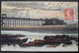 POSTCARD - FRANCE - Trouville - La Jetée-Promenade - LL. - Circulado - Trouville