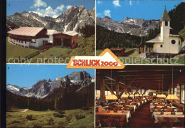 72480640 Schlickeralm Panoramarestaurant Kreuzjoch Bergkirche  Schlickeralm - Sonstige & Ohne Zuordnung